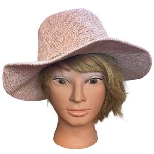 Women’s Knit Wide Brim Sun Hat Summer Beach‎ Resort Vacation Accessory